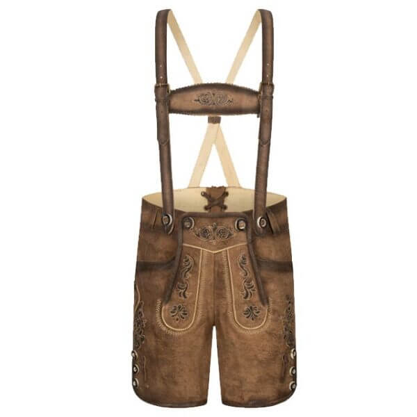 kids brown german lederhosent traditional bavarian dress