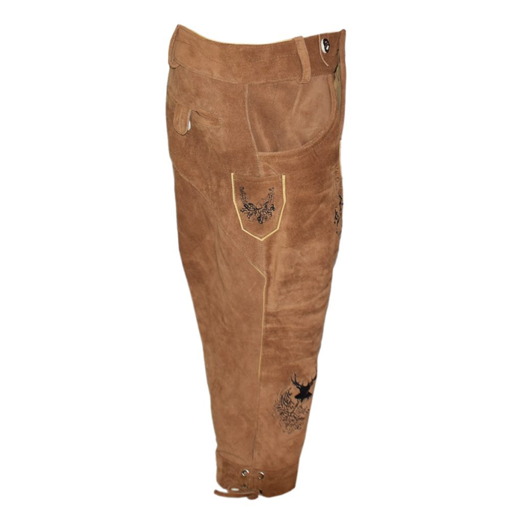 Crafted Trachten Bundhosen Light Brown - Lederhosen Outfit