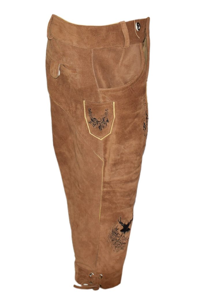 tracht light brown bundhosen