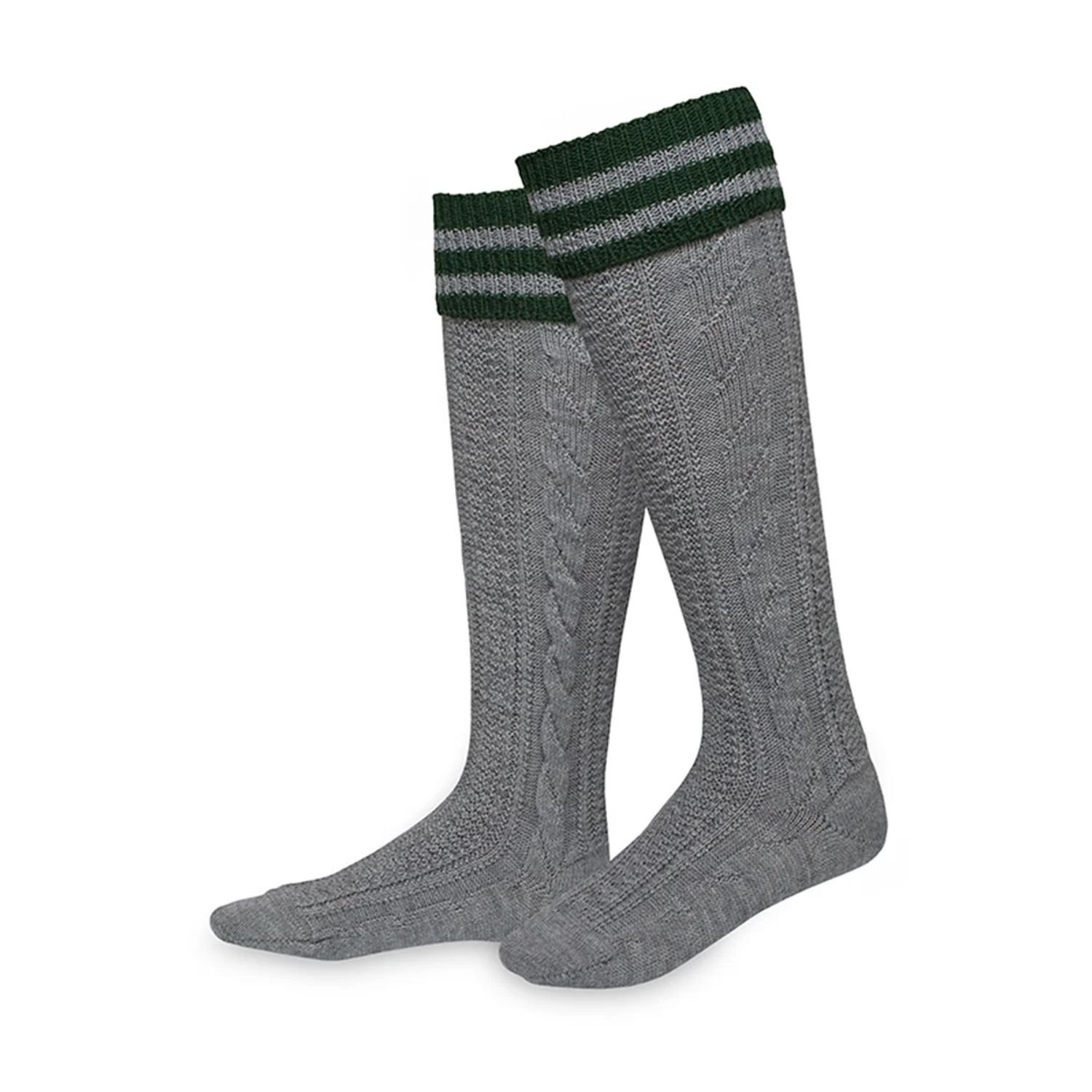 oktoberfest gray trachten socks