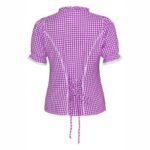 purple women trachten shirts back