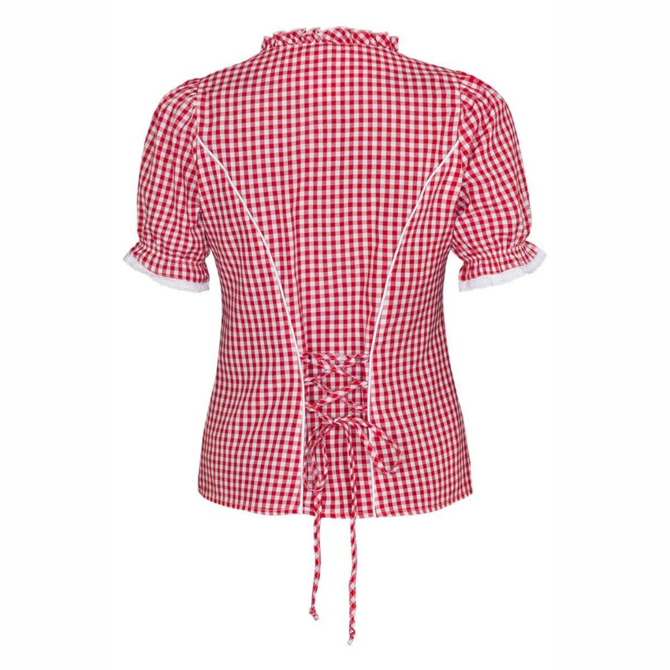 Red Bavarian Shirts for Women's - Lederhosen Outfit