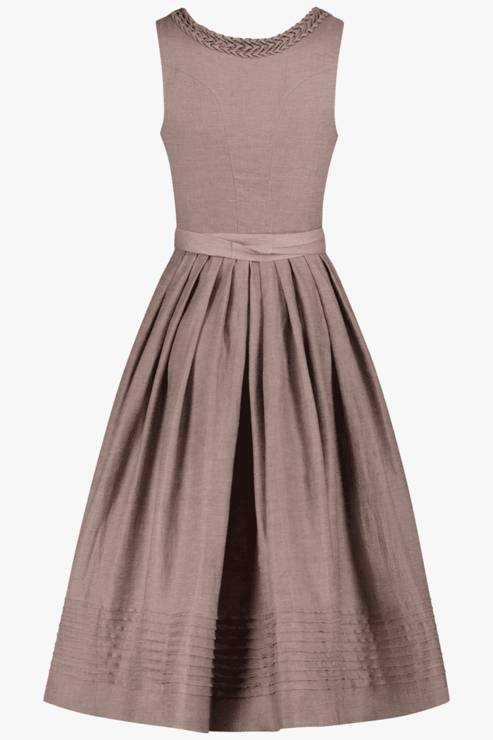 Authentic Dirndl Dress Traditional German Outfit back view