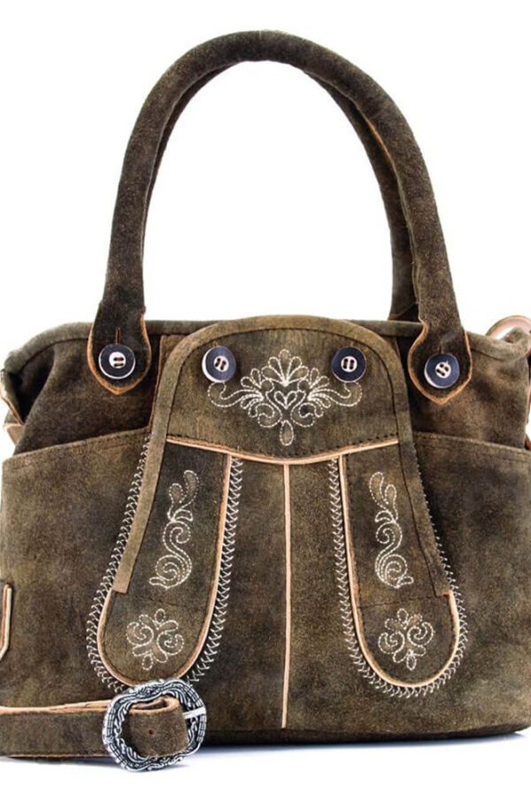 Brown Suede Bag