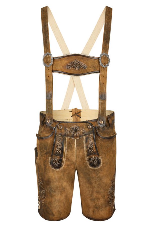German Leather Lederhosen Shorts