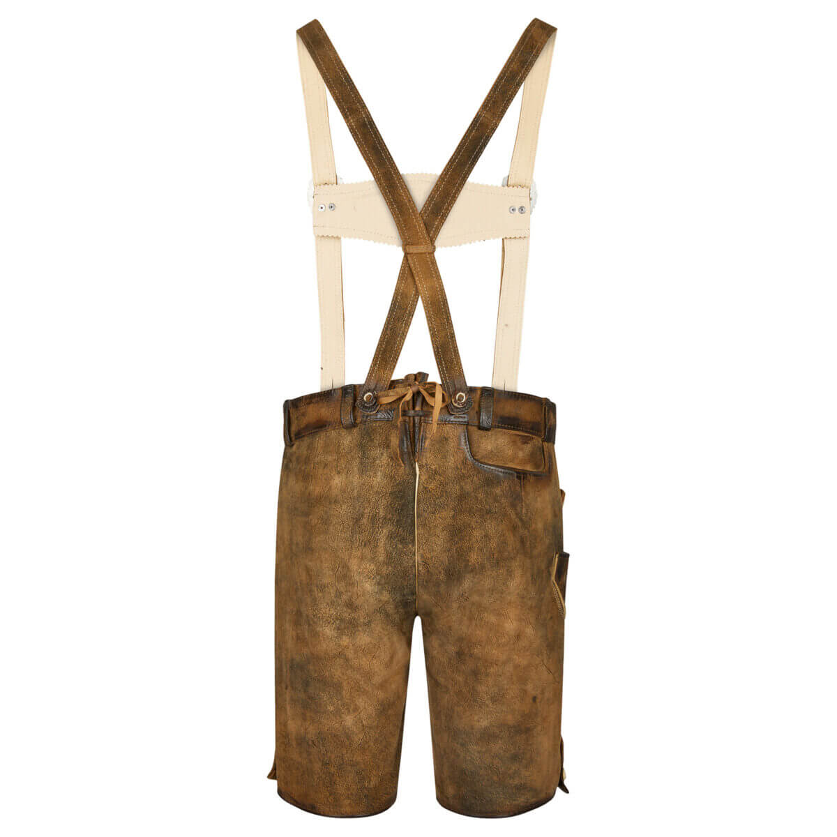 German Leather Lederhosen Shorts