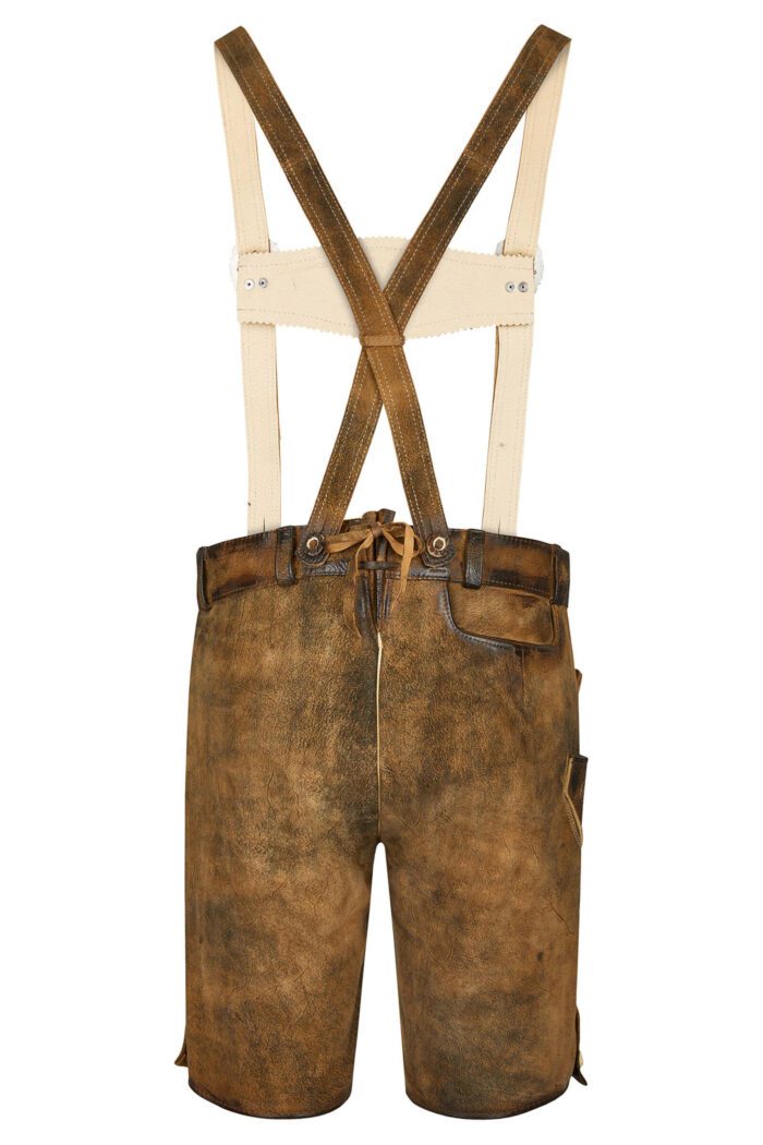 German Leather Lederhosen Shorts