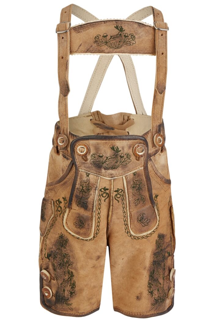 Vintage style kids lederhosen
