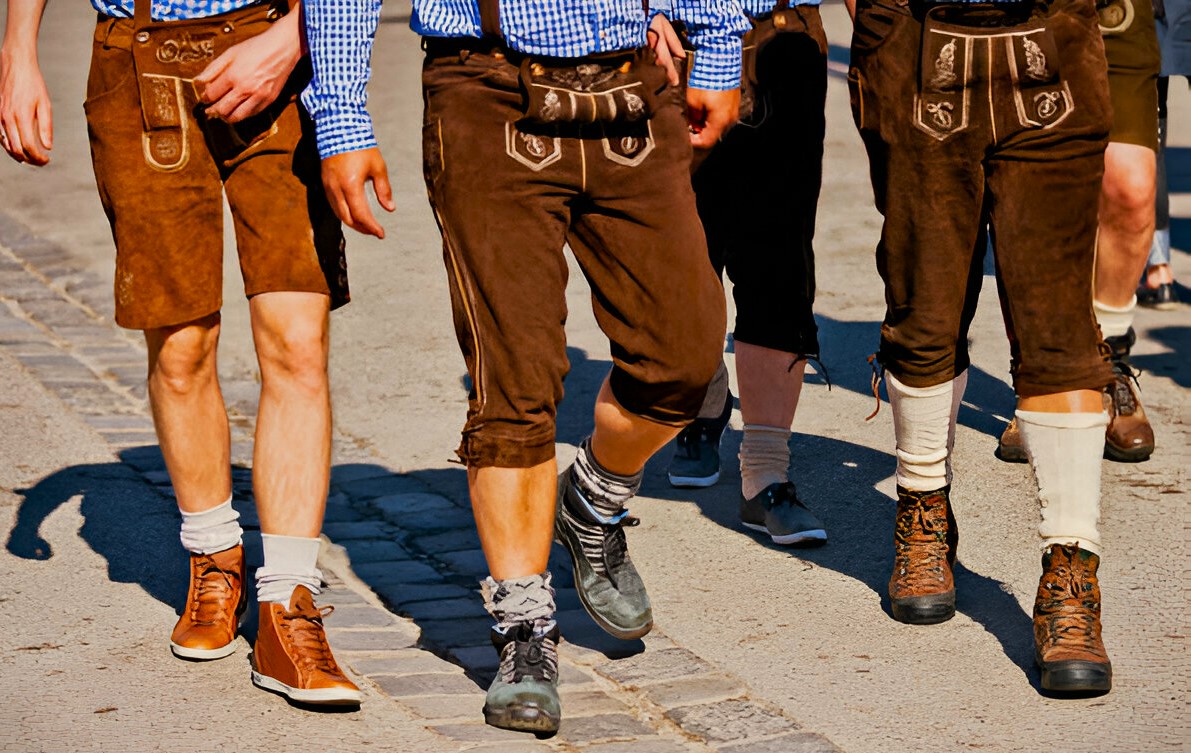 genuine lederhosen