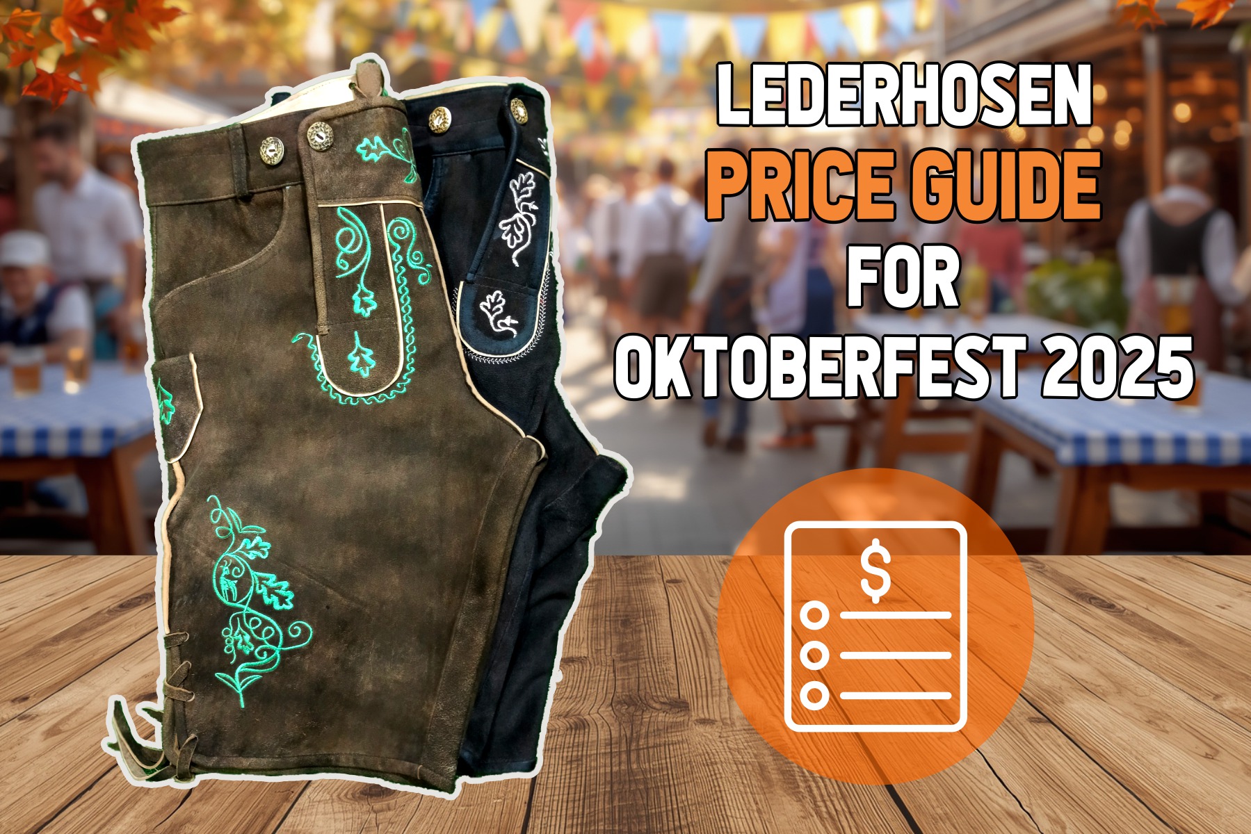 The Lederhosen Price Guide for Oktoberfest 2025