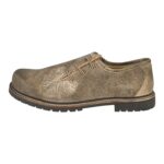 Bold Lederhosen Shoes in Epic Light Brown Side