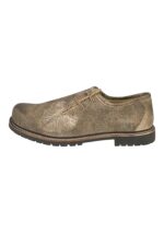 Bold Lederhosen Shoes in Epic Light Brown Side