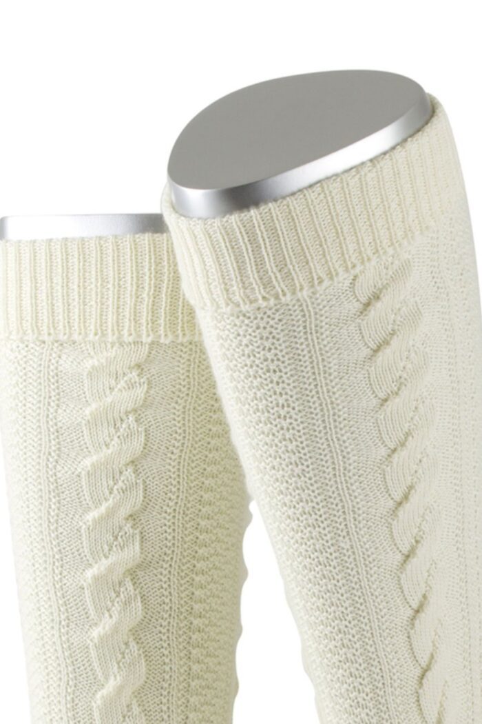 Cozy Trachten Socks in Off-White Front Focus