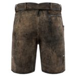 Cristiano Ronaldo Lederhosen with Cream Embroidery Back