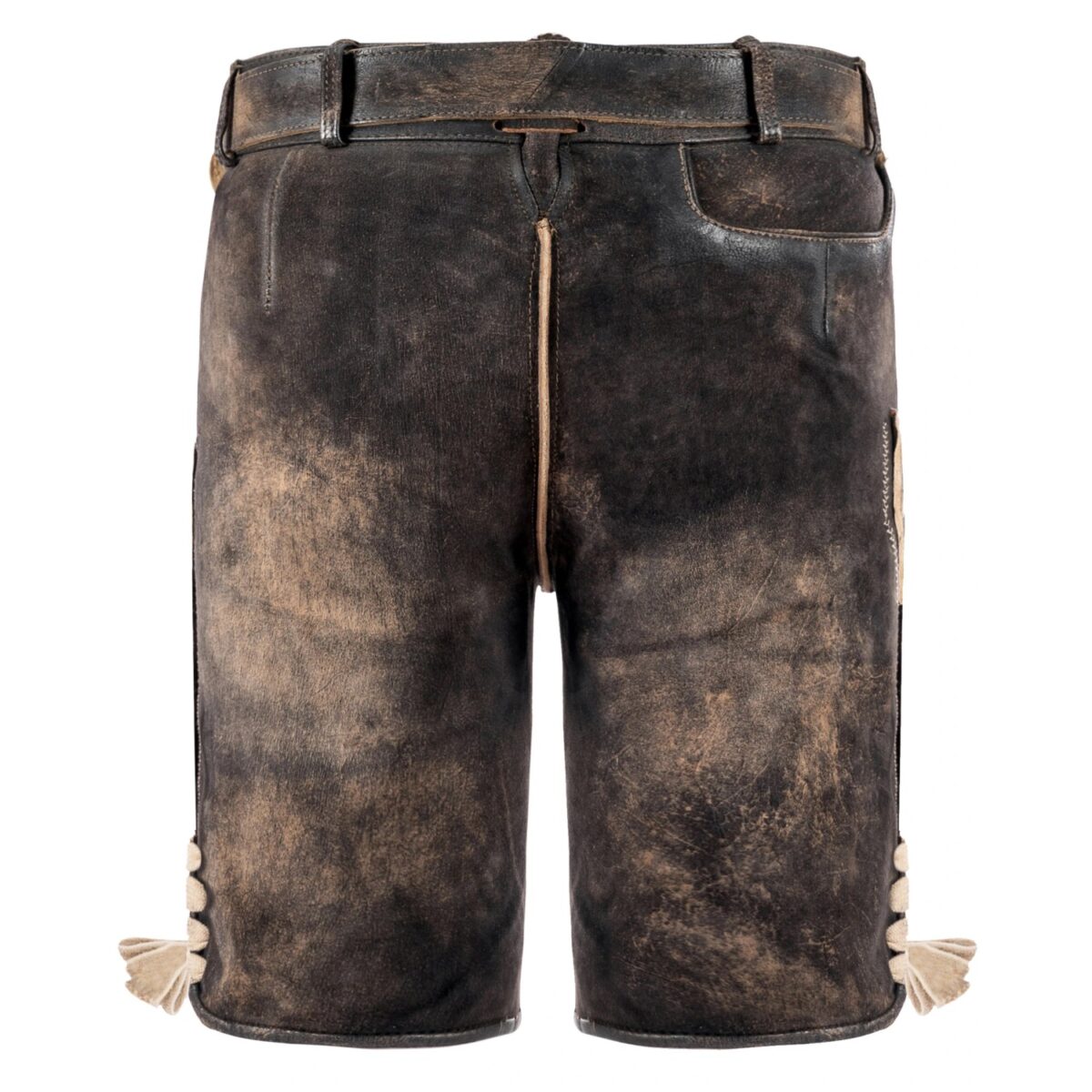 Ironwood Lederhosen Men in Burnt Brown Back