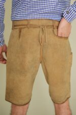 Back leather detail of Sandstone Valley Heritage Lederhosen