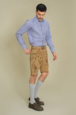 Side full view of Sandstone Valley Heritage Lederhosen
