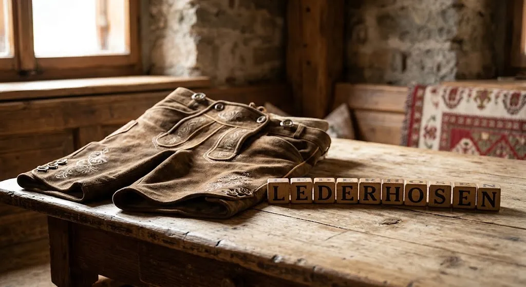 how to spell lederhosen